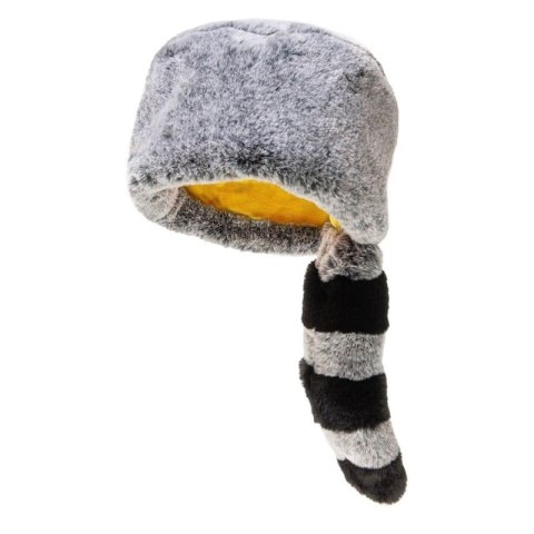 Rockahula Kids czapka zimowa futerko z ogonem Ronnie Racoon Furry 7 - 10 lat