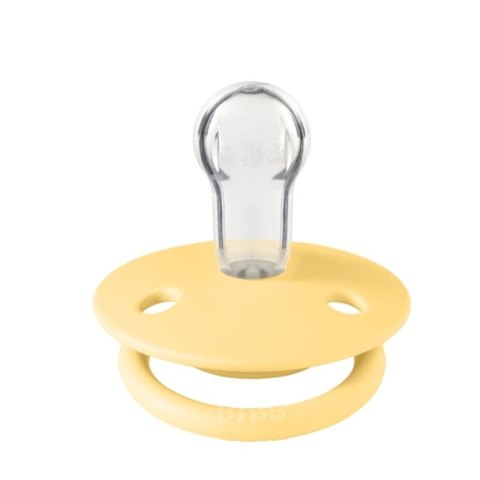 BIBS DE LUX PALE BUTTER Smoczek uspokajający silikonowy ONE SIZE