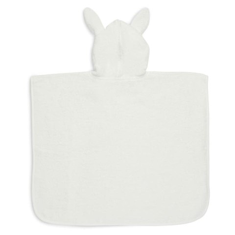 Jollein ponczo kąpielowe z kapturem 65x62 cm Króliczek RABBIT Ivory