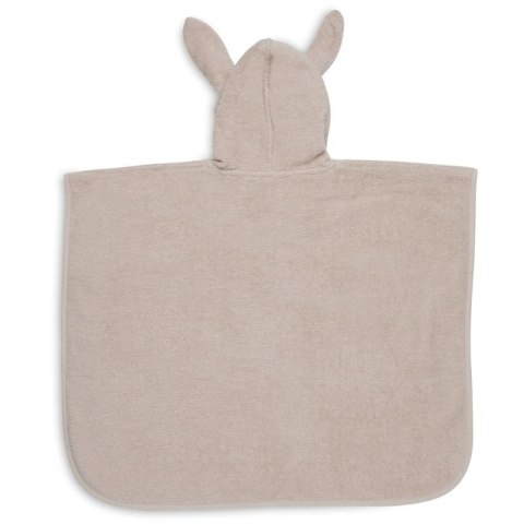 Jollein ponczo kąpielowe z kapturem 65x62 cm Króliczek RABBIT Pale Pink