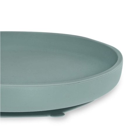 Jollein silikonowa zastawa do nauki samodzielnego jedzenia 4 el Ash Green