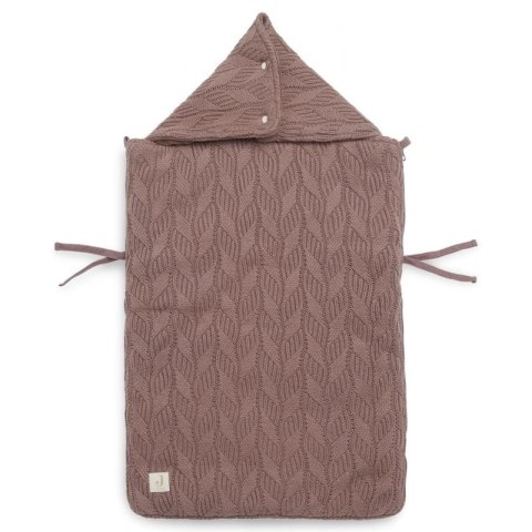 Jollein ciepły śpiworek do wózka i fotelika SPRING KNIT Chestnut