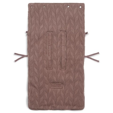 Jollein ciepły śpiworek do wózka i fotelika SPRING KNIT Chestnut