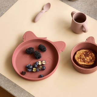 Nuuroo talerzyki silikonowe dla niemowlaka 2 szt Koala Mahogany