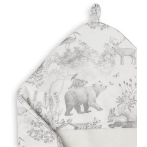 Jollein ręcznik z kapturkiem 75x75 cm PIMPELMEES FOREST ANIMALS