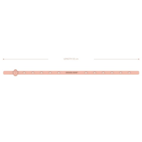 Matchstick Monkey zawieszka silikonowa długa do wózka 55 cm MULTI MAXI Dusty Pink 55 cm