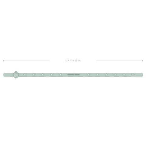 Matchstick Monkey zawieszka silikonowa długa do wózka 55 cm MULTI MAXI Mint Green 55 cm