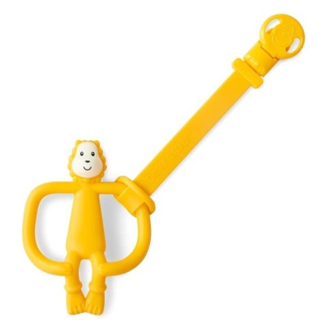 Matchstick Monkey zawieszki silikonowe do smoczka lub gryzaka 2 szt MULTI Lion & Giraffe