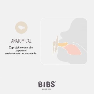 BIBS COLOUR ANATOMICAL 2-PACK BABY BLUE & PETROL S Smoczek ortodontyczny kauczuk Hevea