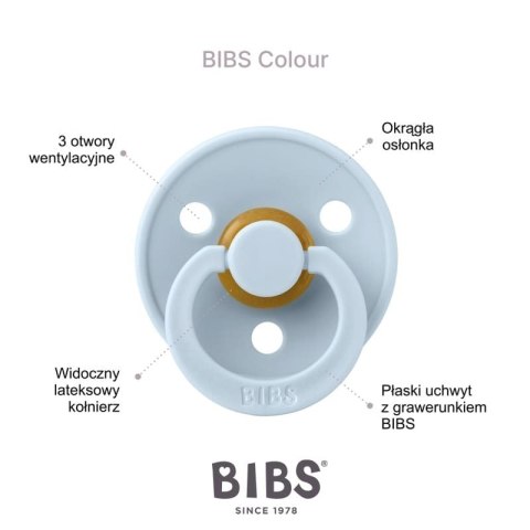 BIBS COLOUR SYMMETRICAL PINE M Smoczek Symetryczny kauczuk Hevea