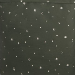 Jollein pościel dziecięca poszewki 140x100 cm/60x40 cm STARGAZE Leaf Green