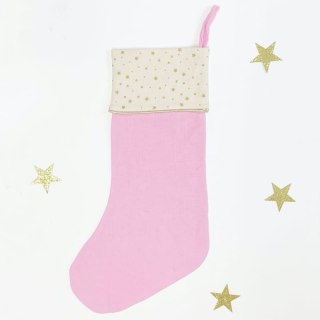 Rockahula Kids skarpeta świąteczna na prezenty 50x18 cm Pink
