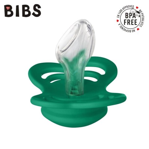 BIBS COUTURE EVERGREEN M Smoczek ortodontyczny silikonowy