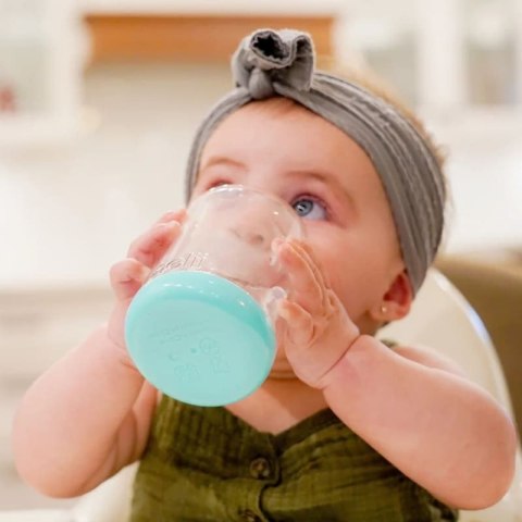 Melii - kubeczek z podwójną ścianką 145 ml Bear Blue