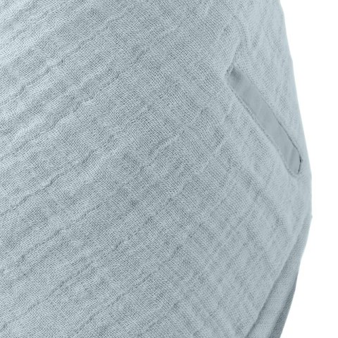 BIBS BANDANA BIB BABY BLUE bandanka śliniak z kieszonką na smoczek 100% organic cotton
