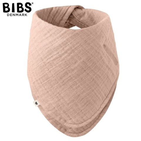 BIBS BANDANA BIB BLUSH bandanka śliniak z kieszonką na smoczek 100% organic cotton