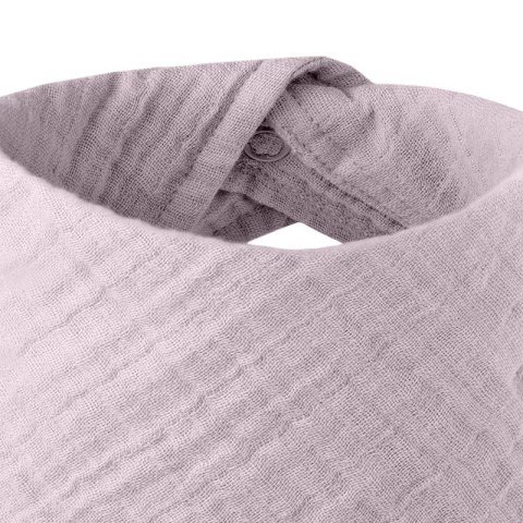 BIBS BANDANA BIB DUSKY LILAC bandanka śliniak z kieszonką na smoczek 100% organic cotton