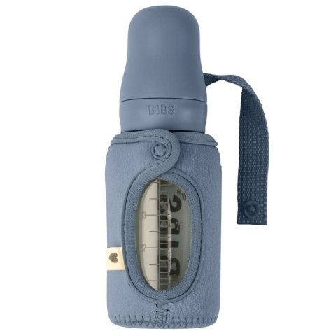 BIBS BOTTLE SLEEVE termiczny neoprenowy ochraniacz na butelki 110 ml Petrol