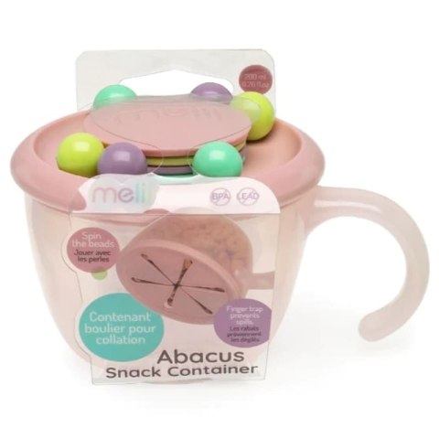 Melii - sensoryczny pojemnik na przekąski ABACUS Pink
