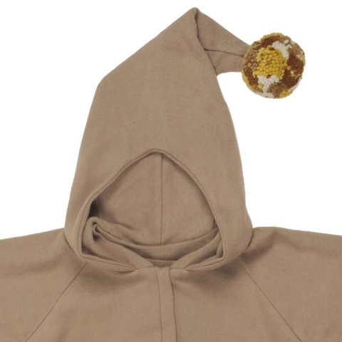 Hi Little One kombinezon całoroczny z kapturem TOG 2,0 OverSize BOHO Caffe Latte roz M Pom Pom
