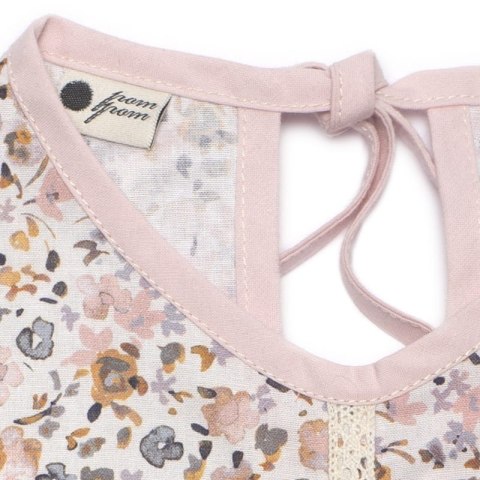 Hi Little One rampers dla dziewczynki BOHO FLOPI Sand roz L Pom Pom