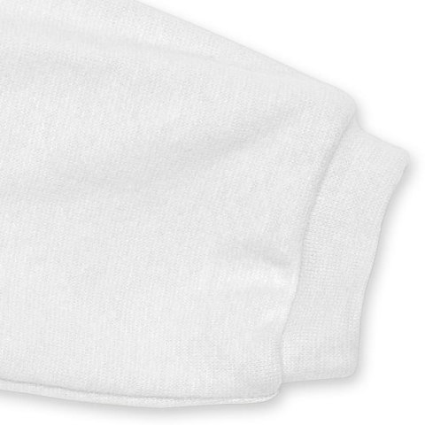 Hi Little One rampers dziecięcy MIŚ OverSize BOHO White roz L Pom Pom