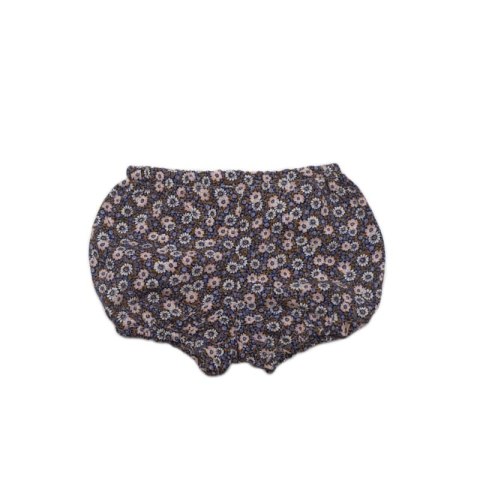 Hi Little One bluzeczka z bufkami i bloomery BOHO FLO Blue roz L Pom Pom