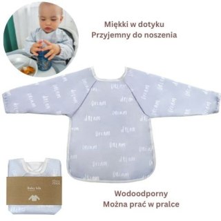 Hi Little One śliniak fartuszek z kieszonką wodoodporny DREAM muumee