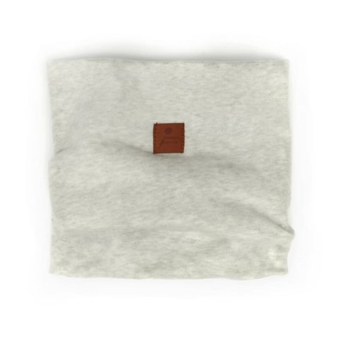Hi Little One szalik golf zimowy niemowlęcy BOHO Grey M Pom Pom