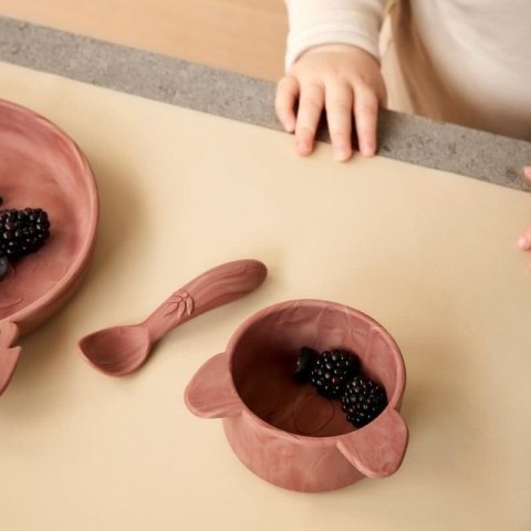 Nuuroo silikonowe miseczki na przekąski 2 szt KOALA Rosa Red