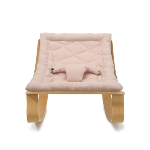 Charlie Crane Leżaczek Levo buk Organic Nude pink