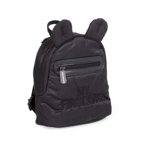 Childhome Plecak dziecięcy My First bag Pikowany Czarny