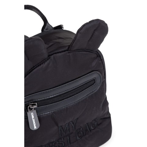 Childhome Plecak dziecięcy My First bag Pikowany Czarny