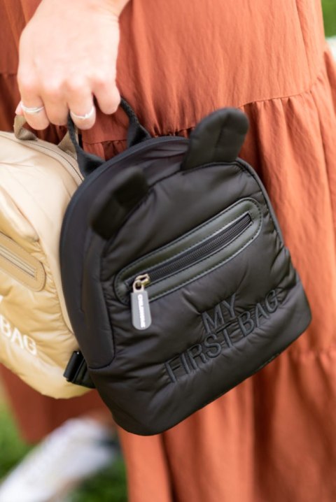 Childhome Plecak dziecięcy My First bag Pikowany Czarny