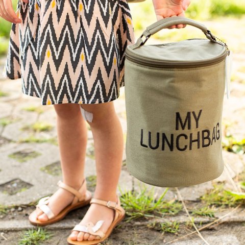 Childhome Śniadaniówka My Lunchbag Kanwas Khaki