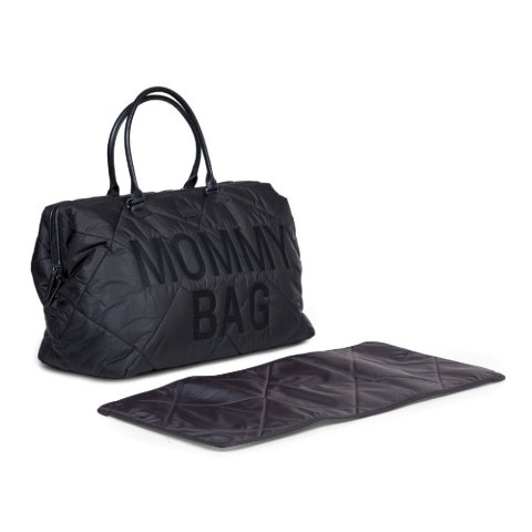 Childhome Torba Mommy Bag Pikowana Czarna