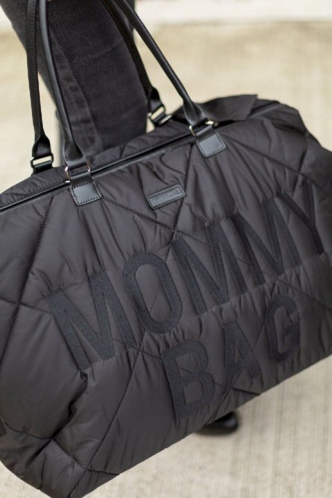 Childhome Torba Mommy Bag Pikowana Czarna