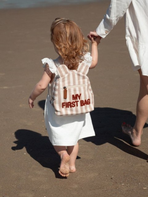 Childhome Plecak dziecięcy My First bag Nude