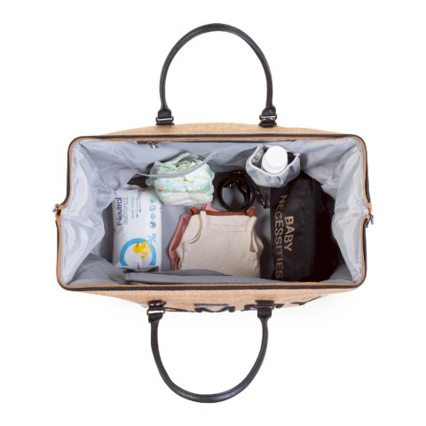 Childhome Torba Mommy Bag Raffia Look