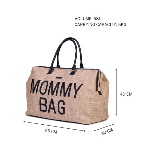 Childhome Torba Mommy Bag Raffia Look