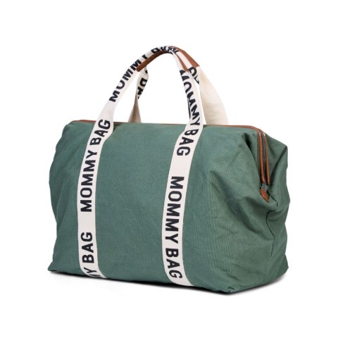 Childhome Torba Mommy Bag Signature Zielona