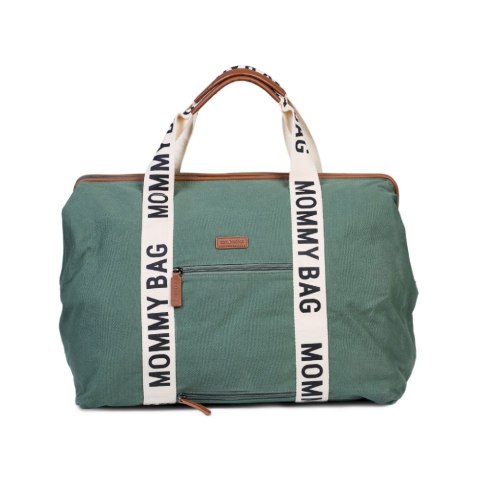 Childhome Torba Mommy Bag Signature Zielona