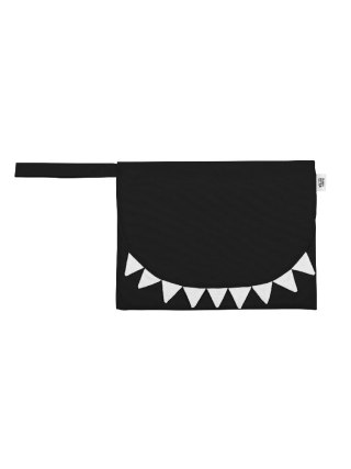 Baby Bites Przewijak podróżny Shark Black