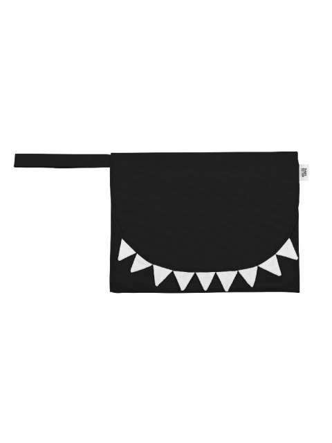 Baby Bites Przewijak podróżny Shark Black