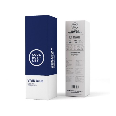Cool Bottles Butelka termiczna 350 ml Vivid Blue
