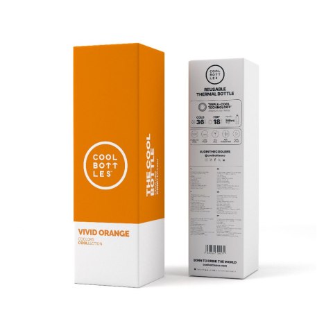 Cool Bottles Butelka termiczna 350 ml Vivid Orange