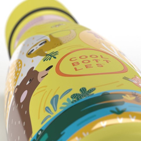 Cool Bottles Butelka termiczna Kids 260 ml Jungle park