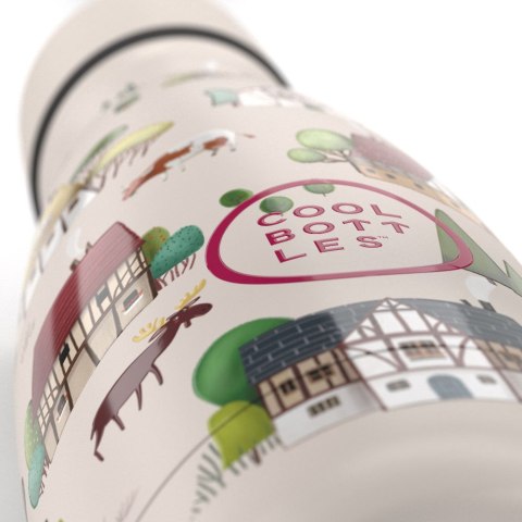 Cool Bottles Butelka termiczna Kids 350 ml Tudor Village