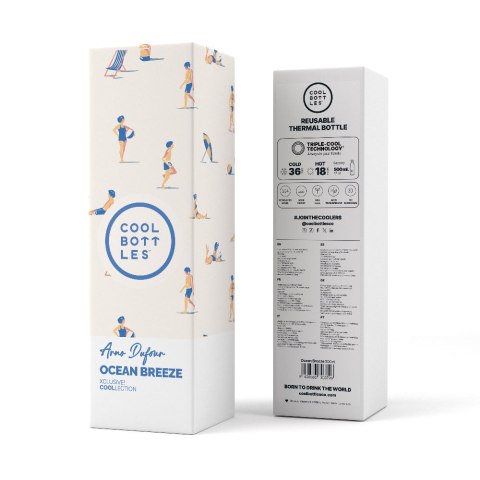 Cool Bottles Butelka termiczna Xclusive! 500 ml Arno Dufour - Ocean Breeze