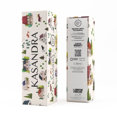 Cool Bottles Butelka termiczna Xclusive! 500 ml Kasandra - Tudor Village